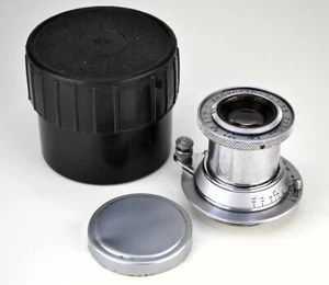 SERVICED! SOVIET USSR RED "П" INDUSTAR-22 f3.5/50 M39 LENS for FED/ZORKI (15) - Picture 1 of 9
