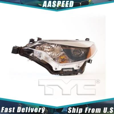 Conjunto de faros izquierdos para Toyota Corolla 2016 2015 2014 Foto 1 de 4