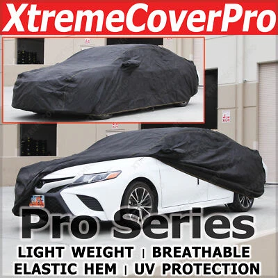 2018 2019 2020 HONDA ACCORD BREATHABLE CAR COVER W/MIRROR POCKET-BLACK - Image 1 of 4