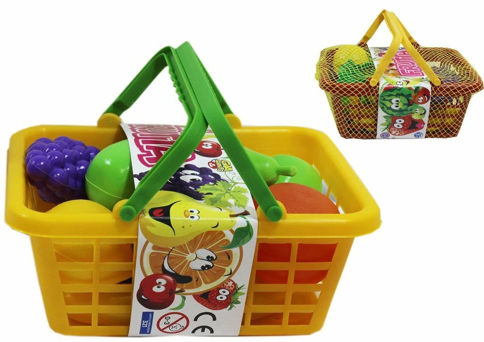 x Cesto Frutta Gioco Giocattolo Bambini sar - Immagine 1 di 1