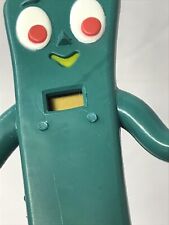 Prema 1994 Gumby Bendable  Watch ? Desk Clock Toy 8” Rare  Not Working