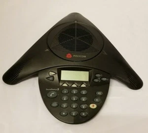 Polycom 2200-16200-001 SoundStation2 EX Display Analog Conference Phone - Picture 1 of 4