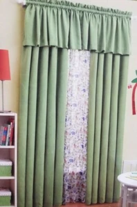 2 pc Insola Jungle Insulated Drapery Window Panels (1 Pair) 104" x 63" NIP - Picture 1 of 11