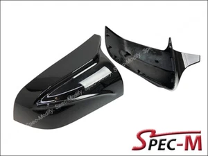 Repuesto de cubiertas de espejo negro brillante pintado para Tesla Model 3 2017+ - Imagen 1 de 5