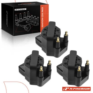 3x Ignition Coil for Buick GMC Chevy Oldsmobile Pontiac Isuzu Honda 8104683910 - Foto 1 di 8