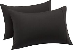 1800 SERIES ULTRA SOFT PILLOWCASES - SET OF 2 PILLOW CASES KING & QUEEN SIZE