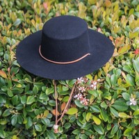 HANDMADE Western hat Genuine leather Cowboy hat Fedora black H136 BIKELIST