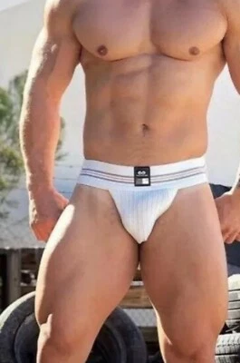 MCDAVID Vintage Hombres Jockstrap Soporte Atlético Malla Elástica Bolsa Talla 2XL NUEVO Foto 1 de 4