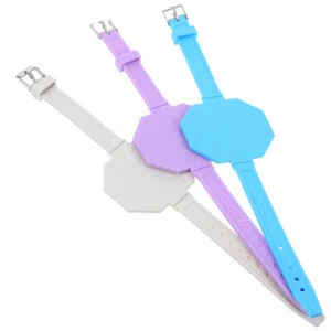  3 Pcs Notebook Bracelet Child Nurse Erasable Wristband Metal Silicone - Zdjęcie 1 z 12