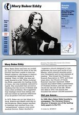 Mary Baker Eddy #22.1 Notable People - Story Of America Grolier Card