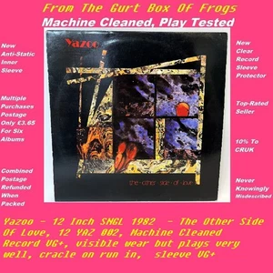 Yazoo - 12 Inch SNGL 1982  - The Other Side Of Love - 12 YAZ 002 - VG+/VG+ - Picture 1 of 9