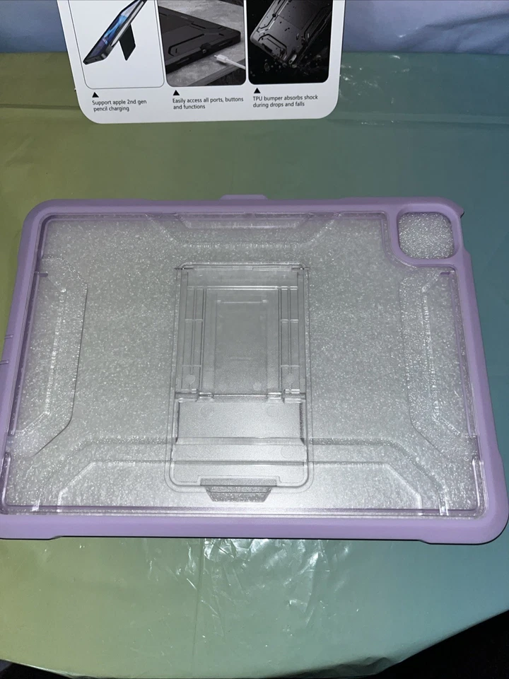 DC– Ipad Pro 10 9/11 Inches Case iPad Air Fifth And Fourth Generation Purple - Image 1 of 4