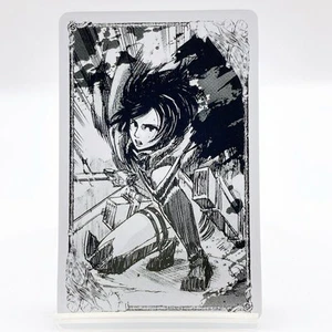 Mikasa Ackerman Attack on Titan The Exhibition Playing Card Japan Anime - Picture 1 of 8