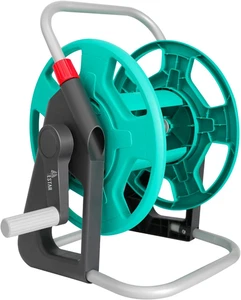 Carrello Avvolgitubo Acqua Giardino,Contiene 50-80 Ft di Tubo da 5/8 Pollici,Tubo Portatile - Foto 1 di 12