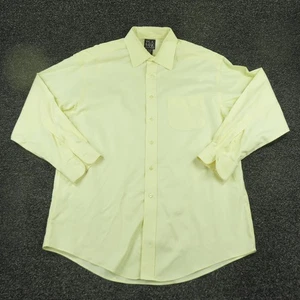 Jos A Bank Hemd Herren 15,5 33 Gelb Travelers Collection Dress Langarm - Bild 1 von 8
