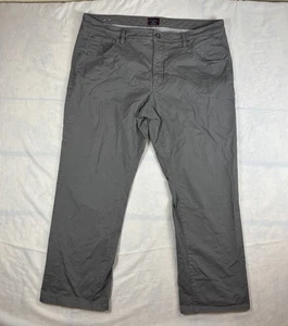 Untuckit Chino Pants 40x32 Straight Fit Gray Cotton Stretch - Picture 1 of 5