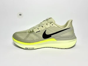 Nike Air Zoom Structure 25 Road Running Mens Trainers Volt Black Various Sizes - Picture 1 of 19