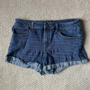 Harper Shorts Damen 30 blau Cutoffs Shortie 3" Dark Denim Jeans - Bild 1 von 2