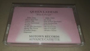 Queen Latifah Black Reign MOTOWN ADVANCE PROMO CASSETTE - Picture 1 of 2