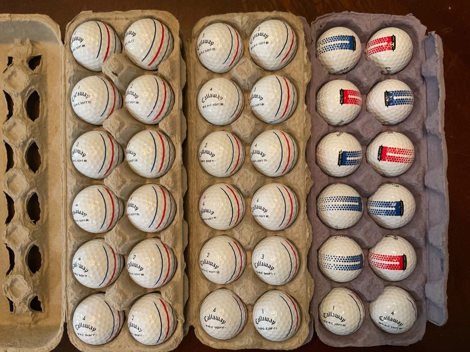 36 pelotas de golf Callaway ERC SOFT en estado 4A-2 Foto 1 de 1