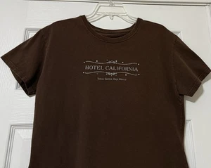 Hotel California Vintage T-Shirt XL Pailletten - Todos Santos, Baja Mexico Logo - Bild 1 von 9