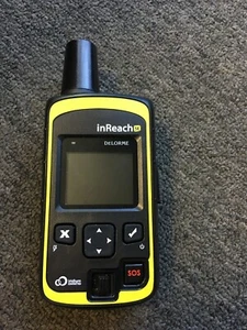 DeLorme inReach SE Satellite Communicator Model INRCH20 Handheld GPS Transmitter - Picture 1 of 5
