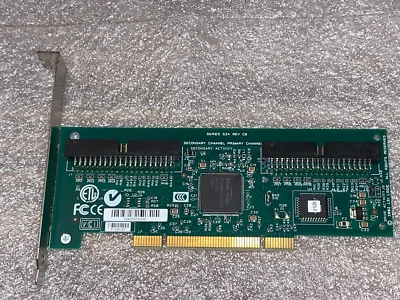 IBM Dual Channel IDE ATA133 PCI Raid Controller Card 71P8657 71P8659 W/ Warranty - Image 1 of 4