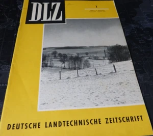 DLZ 1/1962 Eicher/Unimog/Claas/Schlepper Sitz Suche/Stromaggregate für Landwirt. - Bild 1 von 16