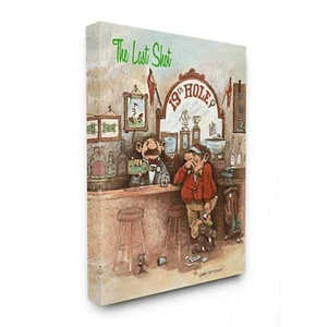 Stupell Industries The Last Shot Funny Golf Cartoon Sports Canvas Wall Art, 2... - Picture 1 of 6