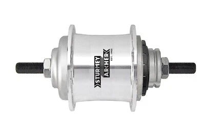 Sturmey Archer A2-L Automatik 2 Gang Hinterradnabe 36H 132,5mm ALT - Bild 1 von 2