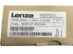 5 Units E82EV371K2C200 Neu Versiegelt Lenze E82EV371_2C200 Converter - Picture 1 of 4