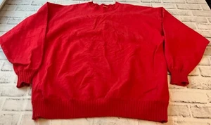 Pepsi Cola Apparel Sweater Sweatshirt XL Red VTG World Class - Picture 1 of 6