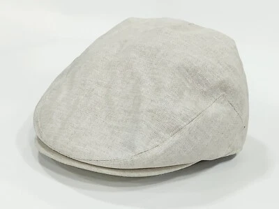Шляпа мужская льняная Epoch Newsboy плоская Ivy Gatsby для гольфа летняя облегающая кепка таксиста размер S/M - Изображение 1 из 4