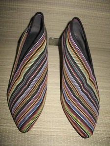 United Nude multi stripe bootie Sz. 7 1/2 (38) per mfg site - Picture 1 of 9