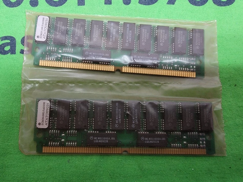 8MB (2 x 4MB) 72 Pin Simms - Matched Sets - Total of 2 - 4MB  - Fast Page FP - Image 1 of 1