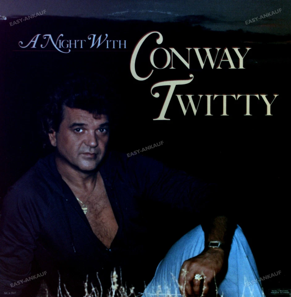 Conway Twitty - A Night With Conway Twitty LP (VG+/VG+) ' - Immagine 1 di 1