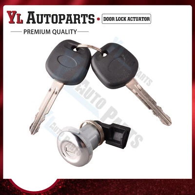 Fuel Door Lock Cylinder & Keys for Toyota 1995-2004 Tacoma 2000-2003 Tundra - Image 1 of 4