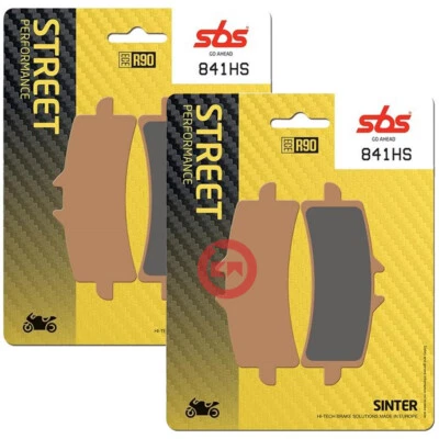 SBS 841HS KIT PASTIGLIE FRENO ANTERIORE DUCATI HYPERMOTARD S 1100 2008-2009 - Imagem 1 de 4