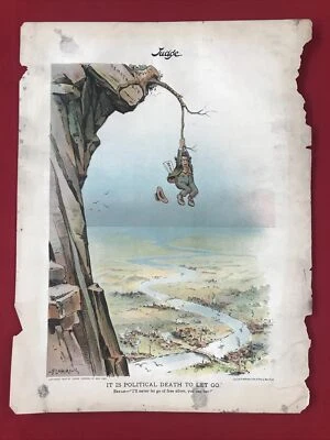 ￼ Judge Magazine Back Cover Florhi 1900￼ William Jennings Bryan￼￼￼￼ - Image 1 of 2