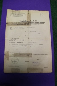 ARBEITSANFORDERUNG BEWAFFNUNGSFABRIK " BRUDER GORING " 1943 W W2 NR. 95 - Bild 1 von 8