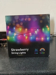 Smart Strawberry Christmas Lights, APP & DIY Chasing Effect, 32.8 Feet - Picture 1 of 2