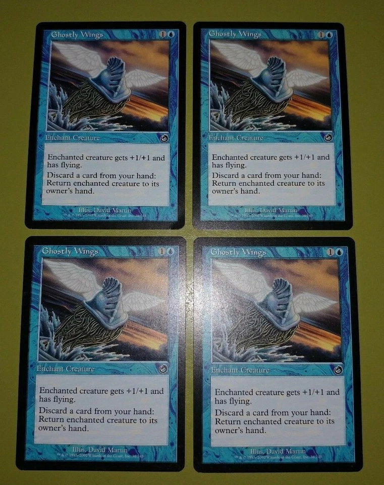 Ghostly Wings x4 Torment 4x Playset Magic the Gathering MTG - Image 1 of 1
