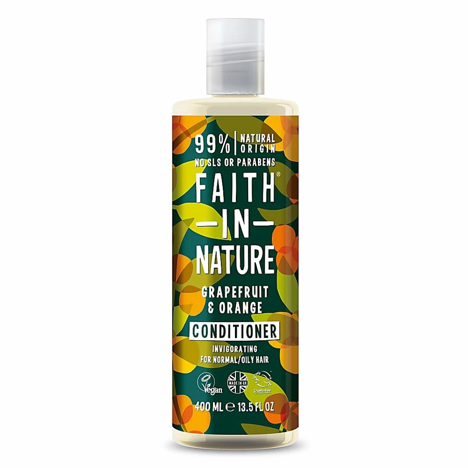 Faith in Nature Grapefruit & Orange Conditioner Normal to Oily Hair 400ml - Image 1 of 1