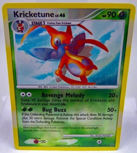 Kricketune 32/127 Reverse Holo Platin Base Set Pokemon Karte NM+ mit Tracking - Bild 1 von 3