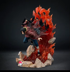 Statue décoration Uchiha Itachi 3 TETES Collection manga Naruto TOP QUALITE - Imagen 1 de 5
