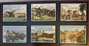 Harrods Knightsbridge British Castles Table Trivets/ Place Mats - Picture 1 of 17