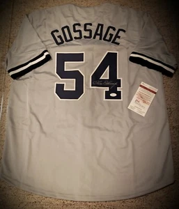 Goose Gossage New York Yankees Signed Autographed Jersey JSA COA Authentic - Picture 1 of 3