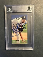 1994 Fleer Jack McDowell signed. White Sox Auto. BAS "10" Autograph Card NM-MT+