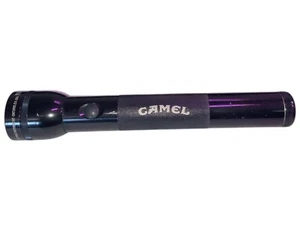 Vintage Mag-Lite Camel Edition Three D Cell Camouflage 12" Length TESTED - Picture 1 of 2