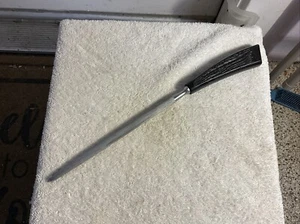 Vtg BLACK BAKELITE HANDLE KNIFE SHARPENER - Picture 1 of 6